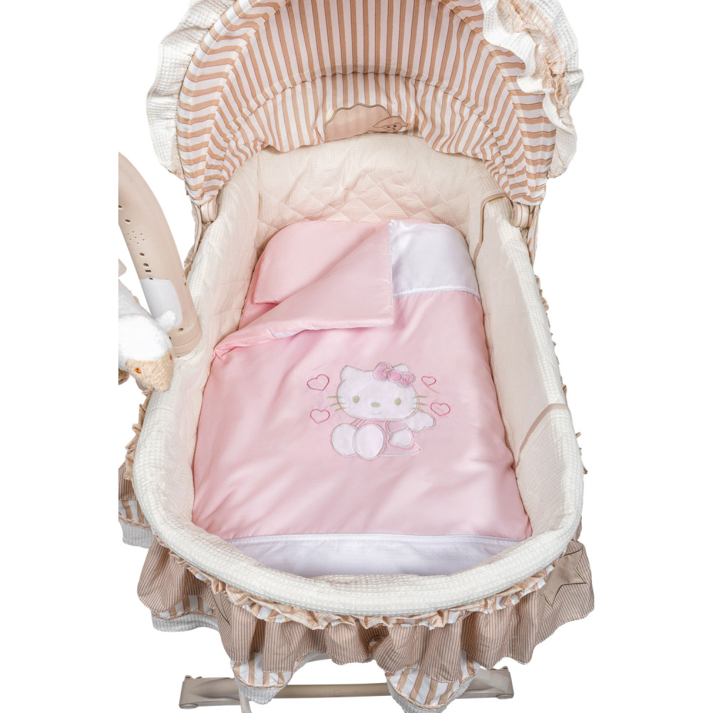 Комплект в колыбель Kids Fashion - Cat Love для колыбели Simplicity (6 предметов)